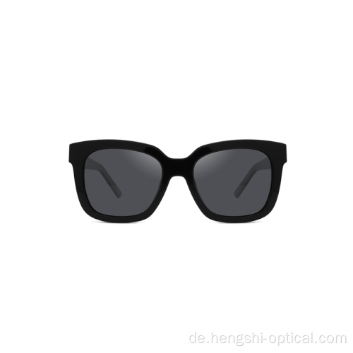 Neues Mode -Logo schwarz polarisierte Strandacetat -Rahmen Sonnenbrille